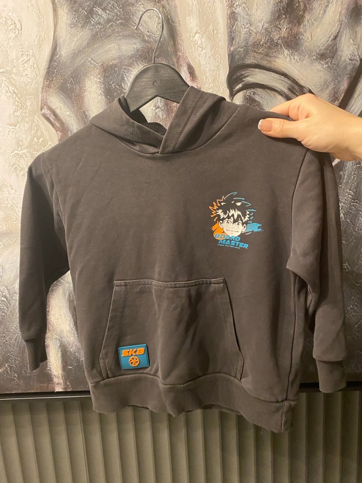 Kapüşonlu Erkek Sweatshirt - Görsel 2