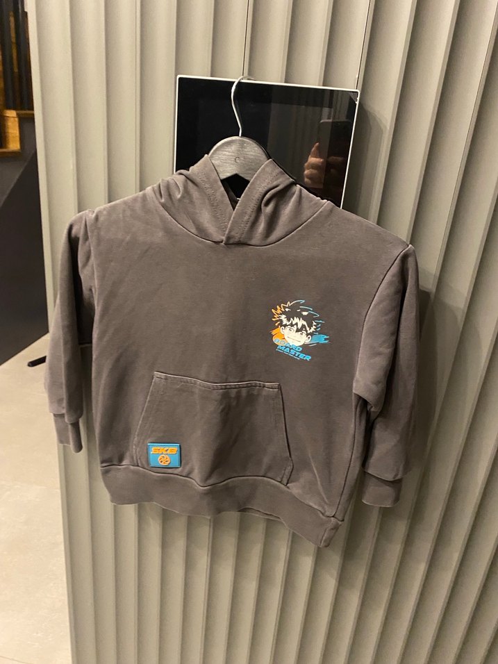 Kapüşonlu Erkek Sweatshirt - Görsel 4