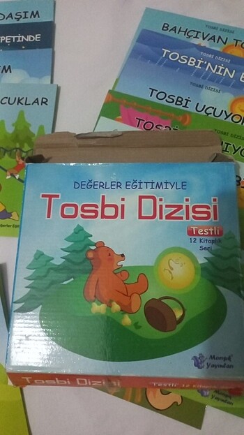 Beden Renk +7 yas Tosbi okuma kitap seti