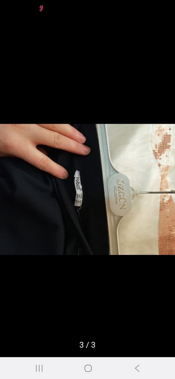 Fermuarlı Siyah Midi Kadın Etek - Görsel 3