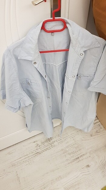 Kadin kot gömlek - Görsel 2