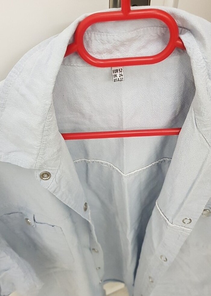 Kadin kot gömlek - Görsel 3