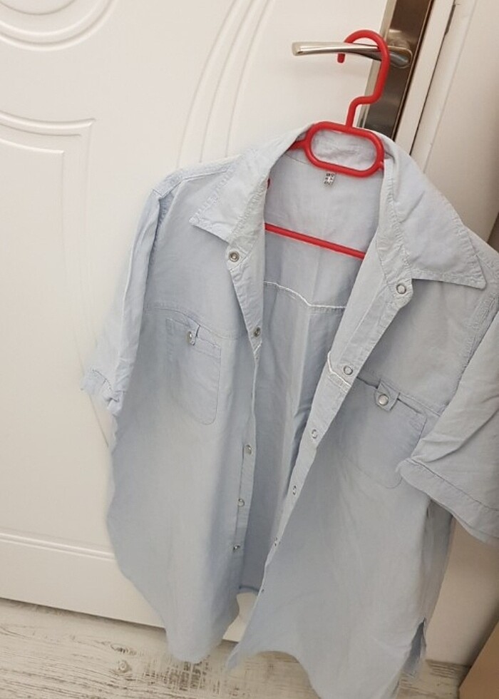 Kadin kot gömlek - Görsel 5