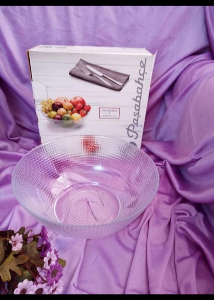 Paşabahçe cam kase - Görsel 3