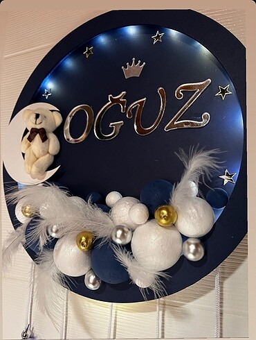 Bebek kapı süsü