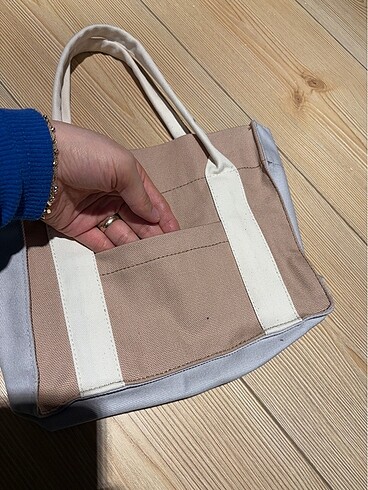 Zara Canvas çanta