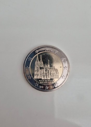 Almanya Nordrhein-Westfalen 2 Euro Hatıra - Görsel 2
