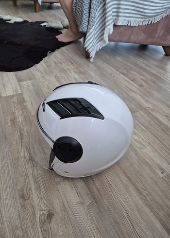 Beyaz LS2 Motosiklet Kaskı - Görsel 4