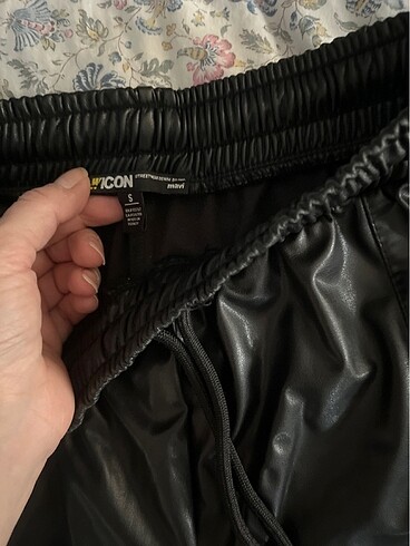 Mavi Jeans Mavi Jean Deri Görünümlü Jogger Pantolon