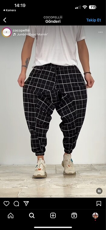 Şalvar model pantolon
