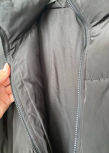 xl Beden Siyah Fermuarlı Kadın Yelek