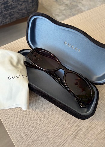 GUCCİ - Kahverengi Parlak Gözlük