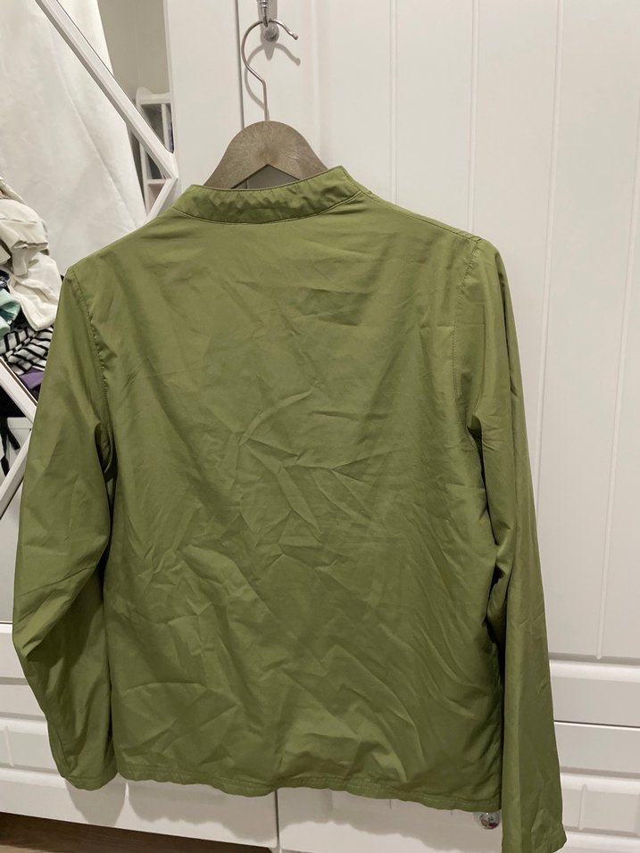 Yeşil Fermuarlı spor ceket reebok - Görsel 3