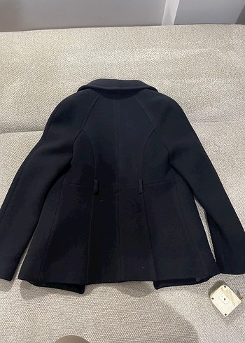 LC Waikiki Siyah Kadın Kısa Kaban