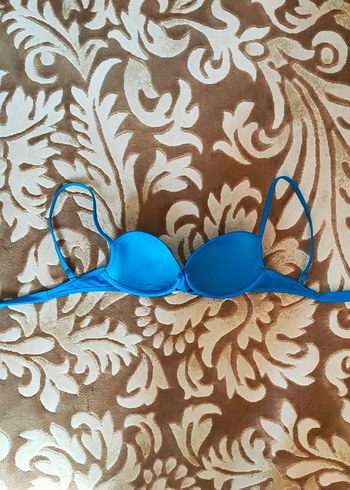 Diğer Mavi Minimalist Bohem Bikini Üstü 40 bedene uygun