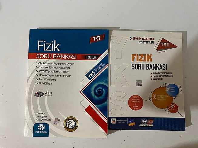 FİZİK TYT SORU BANKALARI bilgi sarmal hız ve renk