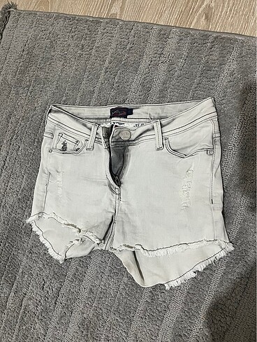 U.S.POLO ASSN vintage kot şort düşük bel kot şort