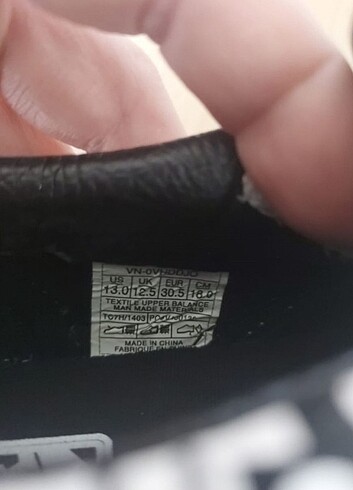 30 Beden beyaz Renk Vans Star Wars Çocuk Ayakkabı 30.5