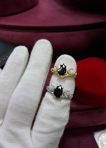 Sterling silver Gümüş Prenses Yüzük