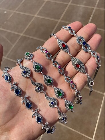 Sterling silver Gümüş telkari bileklik