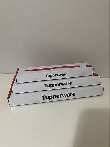 Beden beyaz Renk Tupperware Profesyonel Bıçak Seti 3lü
