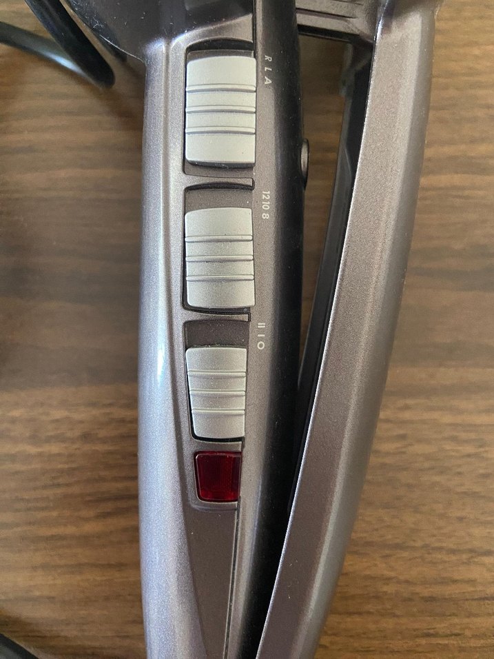 Gri BaByliss İyonik bukle yapma Makinesi - Görsel 3