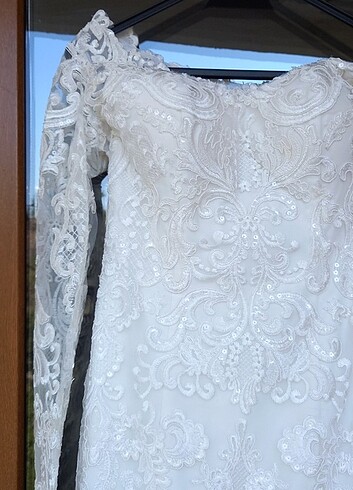 Balık model gelinlik - Görsel 5