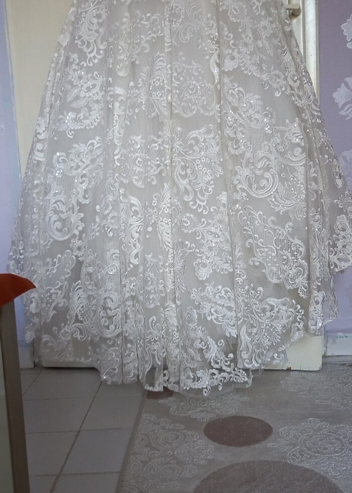 Balık model gelinlik - Görsel 3