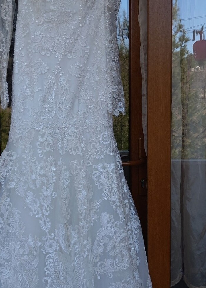 Balık model gelinlik - Görsel 2