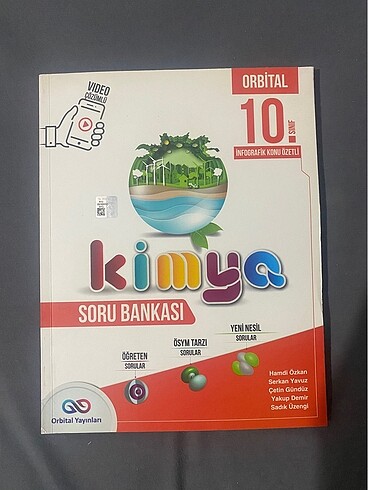 Orbital yayınları 10. Sınıf kimya soru bankası video çözümlü