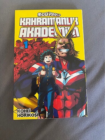  My hero academia manga serisi 5,6,7,8 kaldı elimde uygun