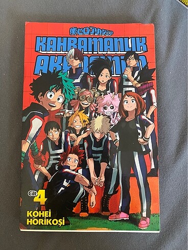  Beden Renk My hero academia manga serisi 5,6,7,8 kaldı elimde uygun