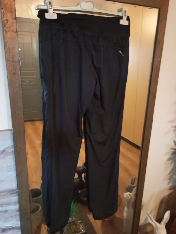 Kadın Siyah Beli Kemerli Salaş Spor eşofman - Görsel 4