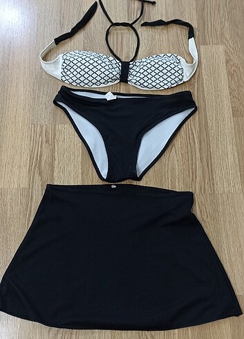 Etekli bikini takım 