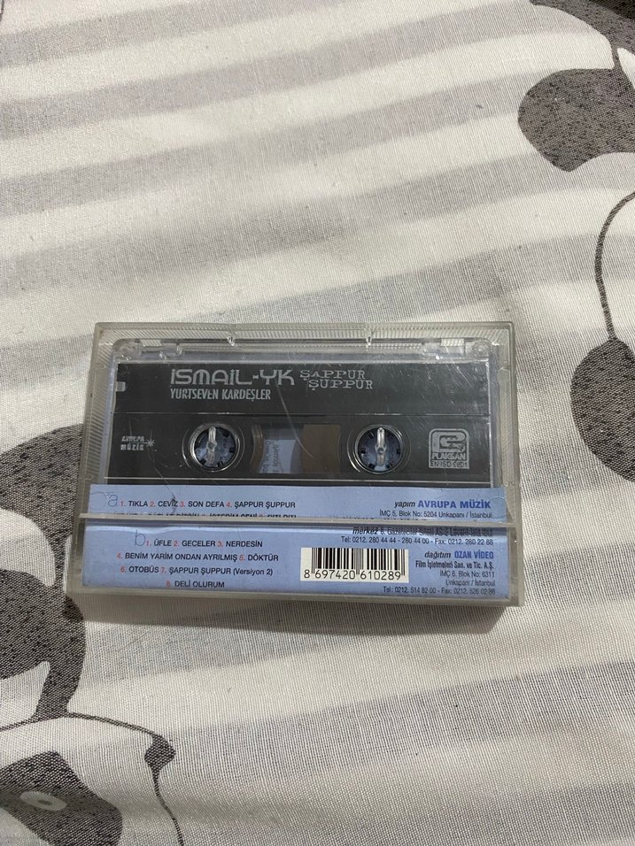 İsmail YK - Şappur Şuppur Kaset - Görsel 2