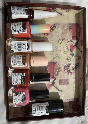 Flormar Renkli Oje Seti - Açık Bej Tonları - Görsel 2