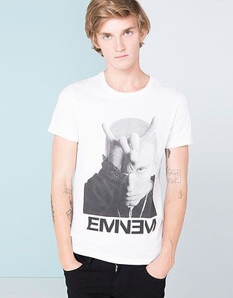 Bershka Eminem tişörtü