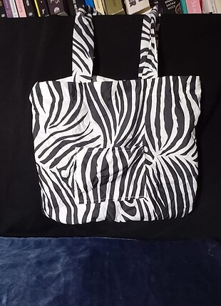 Beden çeşitli Renk ZEBRA DESEN ÇANTA