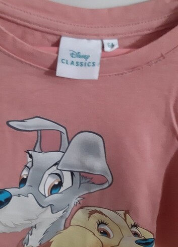 6 Yaş Beden Disney tişört