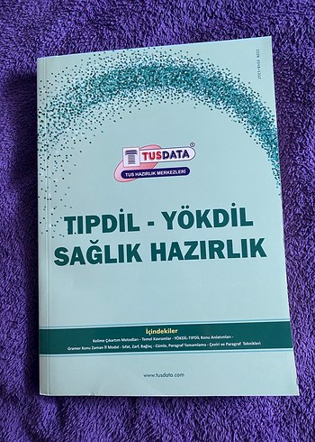 TUSDATA Tıpdil-Yökdil Sağlık Hazırlık Kitabı