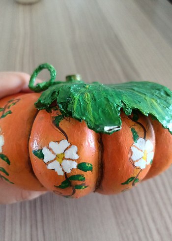 El Boyaması Bohem Balkabağı Süsleme