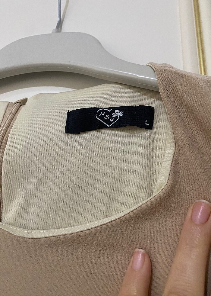 Bej elbisem - Görsel 2