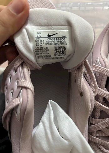 Nike Air Max Bella TR 4 Kadın Pembe Spor Ayakkabı - Görsel 7