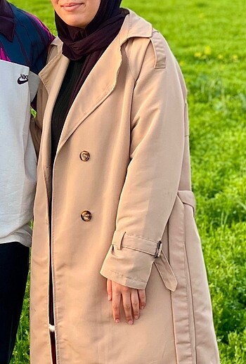 Camel Trençkot - Görsel 5