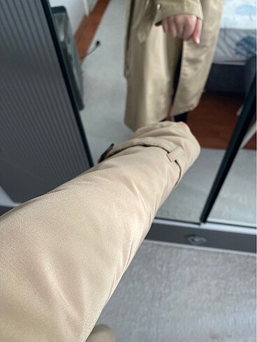 Camel Trençkot - Görsel 6