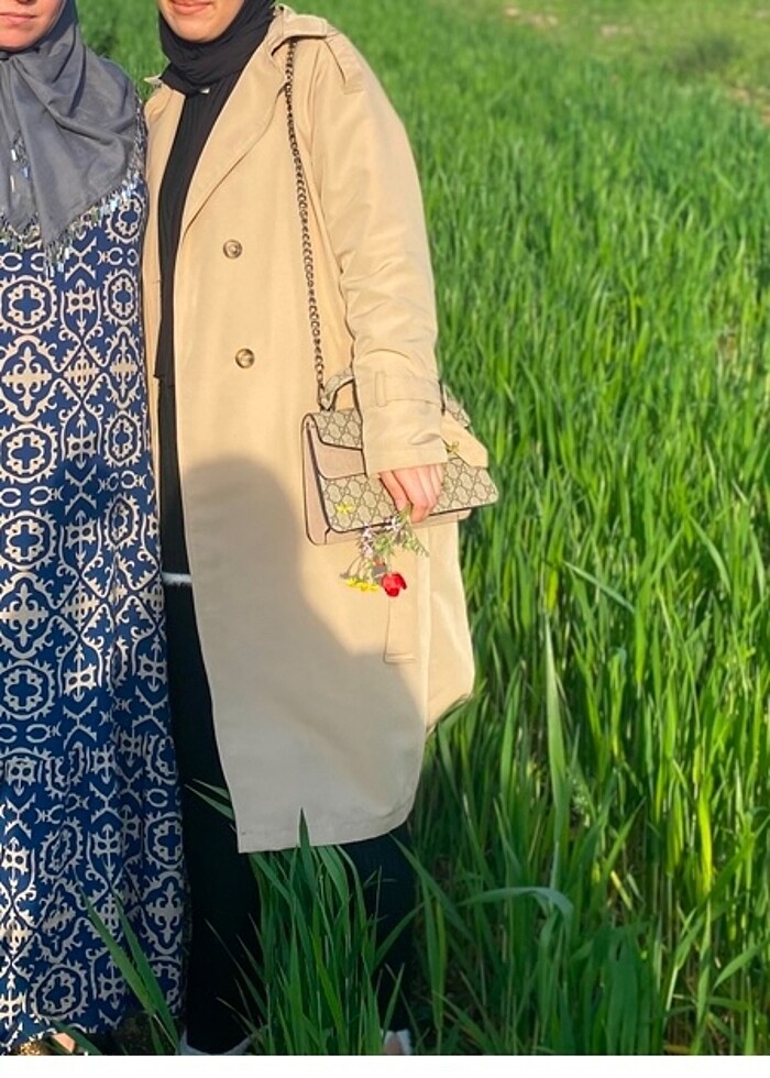 Camel Trençkot - Görsel 4