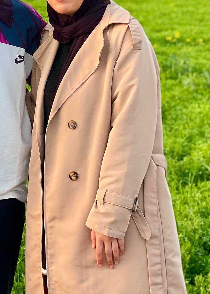 Camel Trençkot - Görsel 5