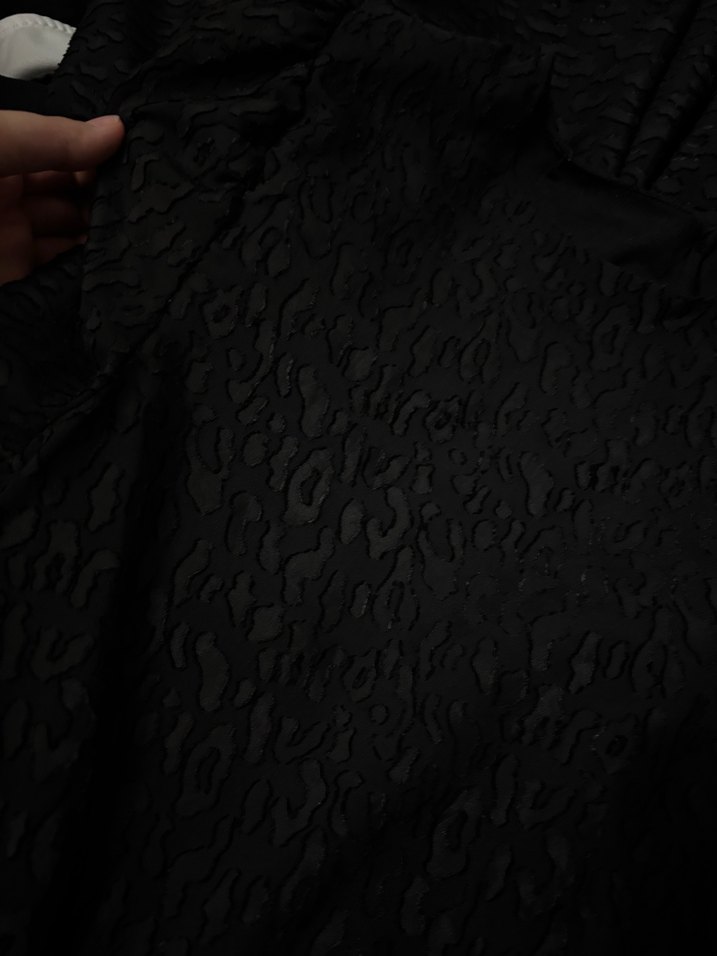 Siyah Uzun Elbise - Görsel 3