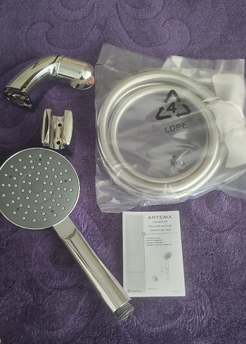 Diğer Artema Master 1F Duş Başlığı Seti 5 Yıl Garantili