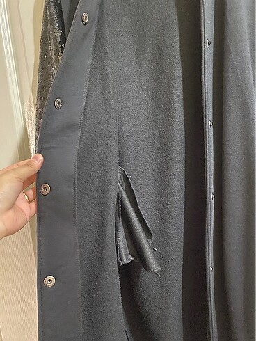 m Beden Kolları pullu sweat